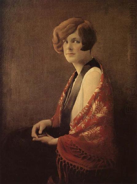 Retrato De Frances Fiske Marshall - 1929