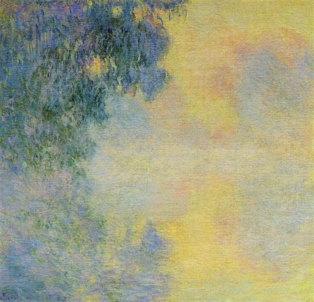 Morgenmorgen in der Seine - Dawn - 1897