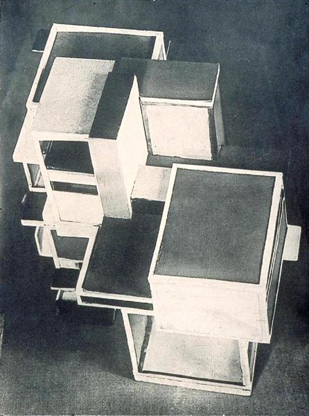 Maqueta De La Casa Del Artista - 1923