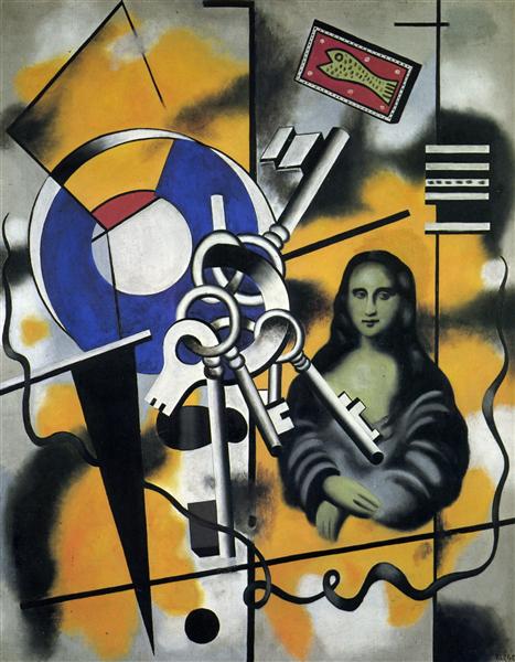 Mona Lisa mit den Keys - 1930