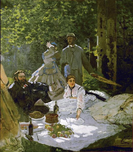 The Déjeuner Sur L'Herbe - 1866