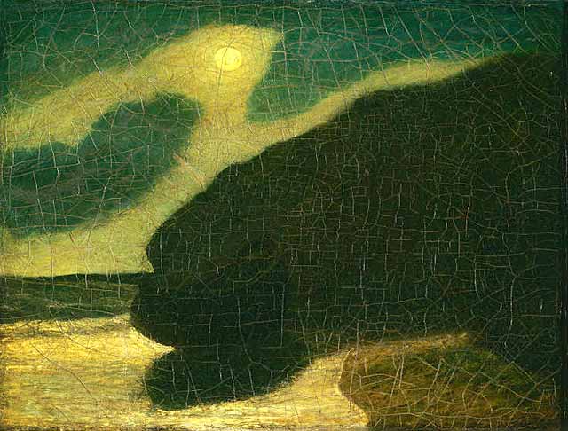 Cala illuminated by the moon - 1885