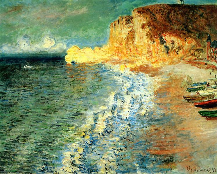 Morning in Etretat - 1883