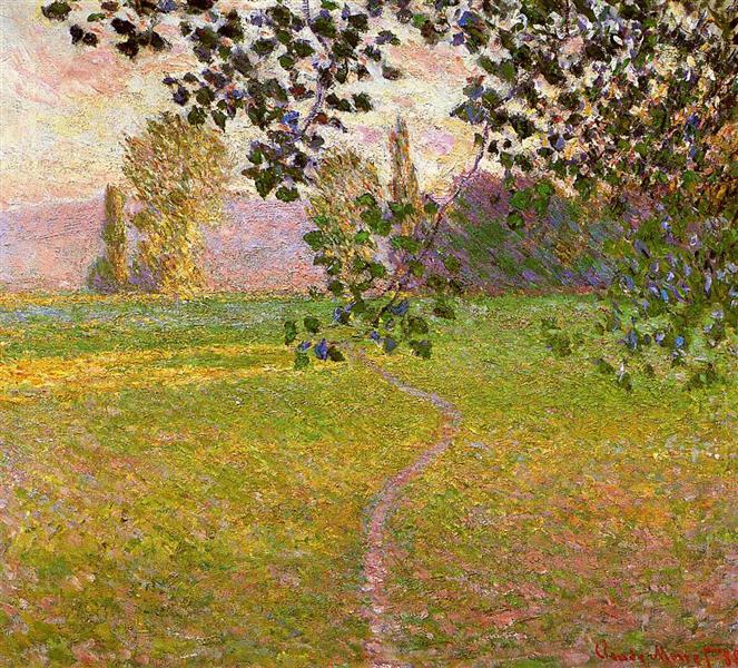 Paysage du matin - Giverny - 1888