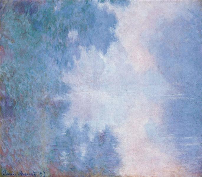 Jutro w SEINE - Niebla - 1897