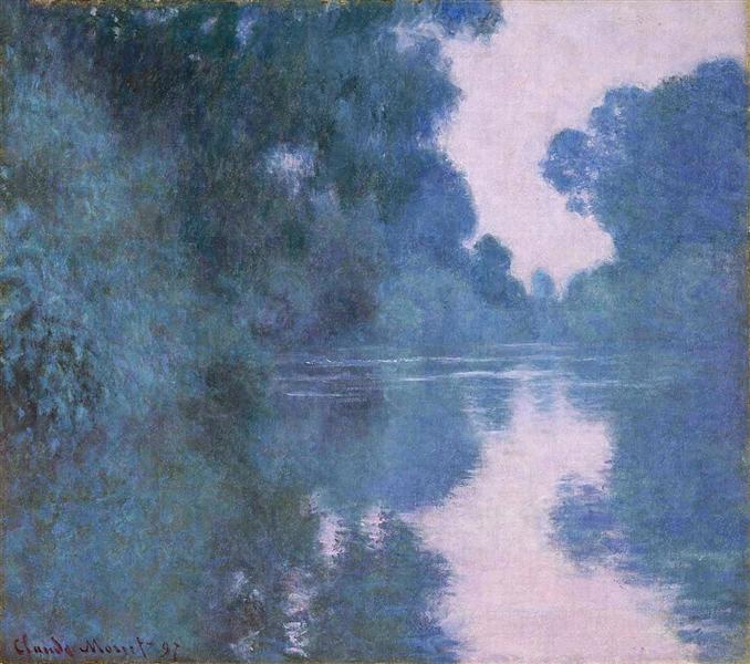 Morgen in Sena in der Nähe von Giverny 02 - 1897