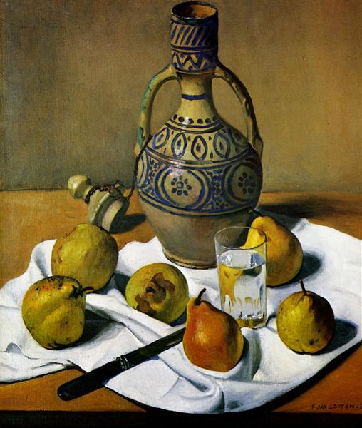 Moroccan jug and pears - 1924