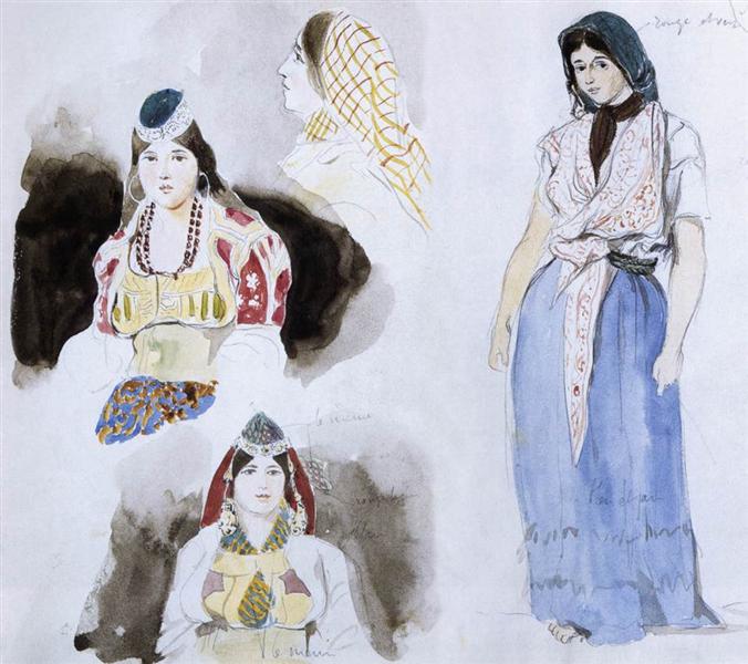 Femmes marocaines - 1832