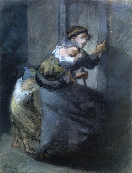 Mère et deux bébés