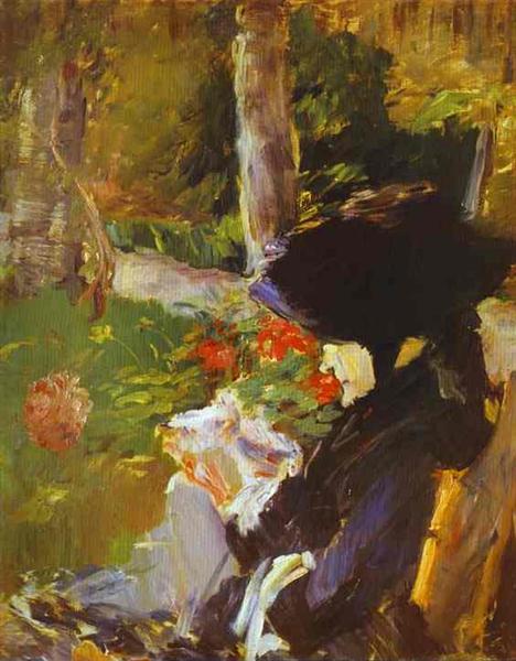 Mutter im Bellevue Garden - 1880