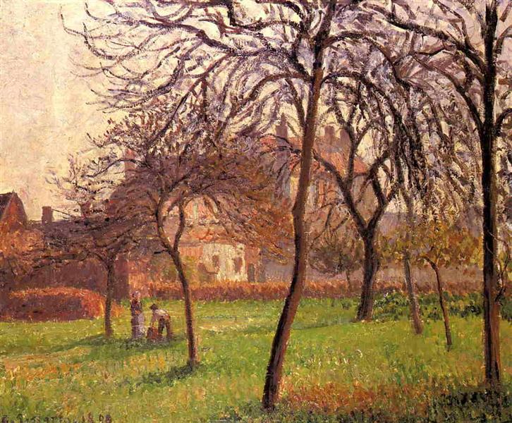 Mutter Lucien Field in Eragny - 1898