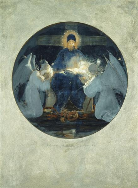 Mother of God - Study - 1898