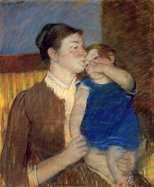 God natt Kiss of the Mother - 1888