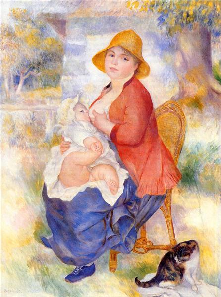 Maternité (femme allaitant son enfant) - 1886