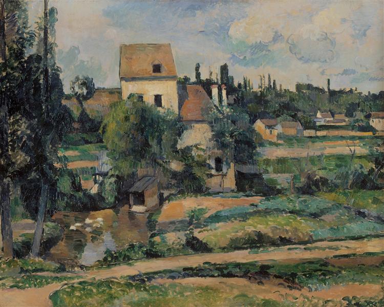 Molino De La Couleuvre En Pontoise - 1881