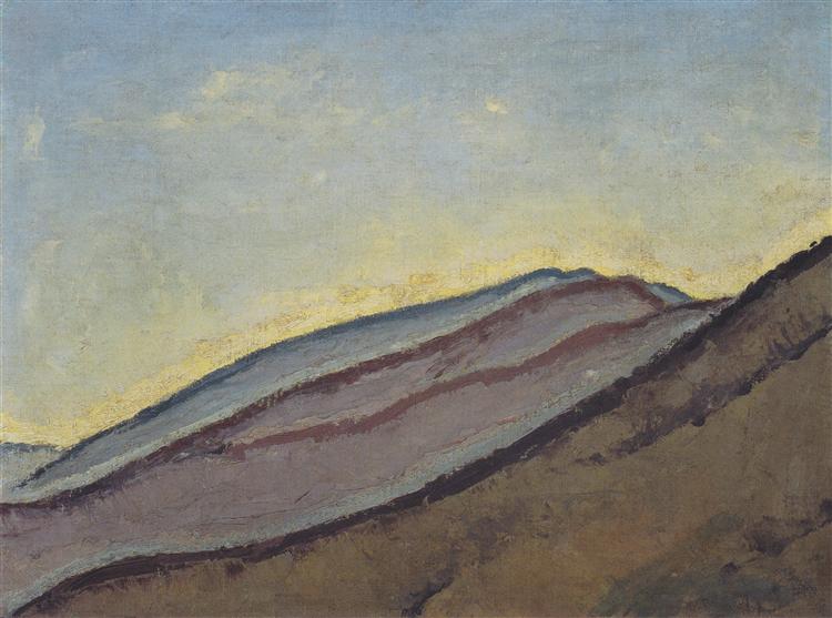 Ladera De Montaña - 1913