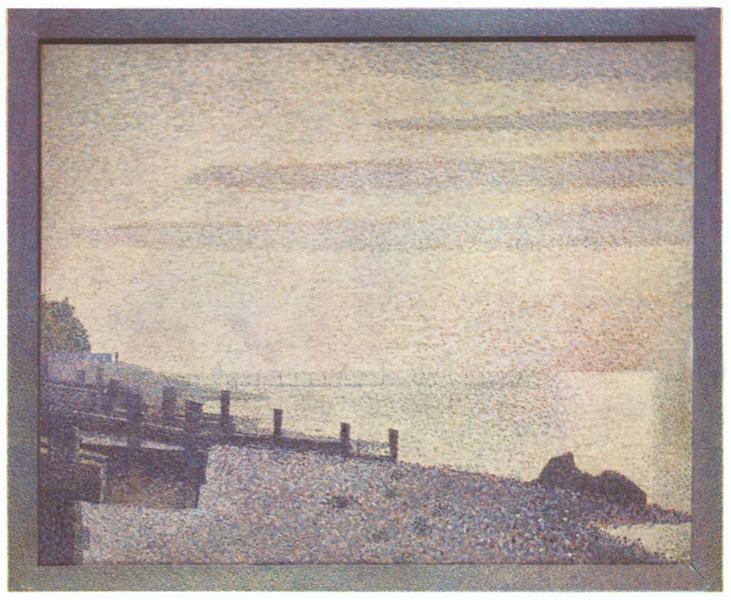 Sena Mouth in Honfleur - tarde - 1886