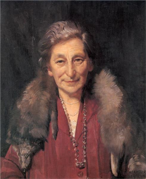 Pani Annie Murdoch - 1927