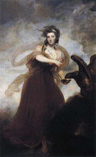 Mevrouw Musters As 'Hebe' - 1785