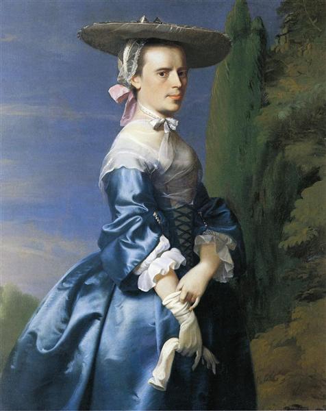 Mrs. Nathaniel Allen (Sarah Sargnet) - 1763