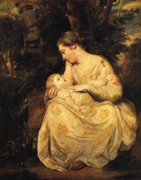 Mrs Susanna Hoare and Child - 1764