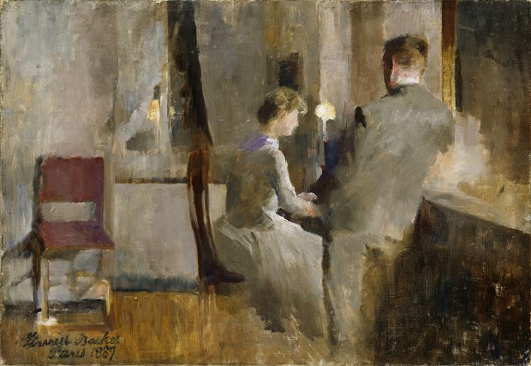 Musik - Interiør af Paris - 1887