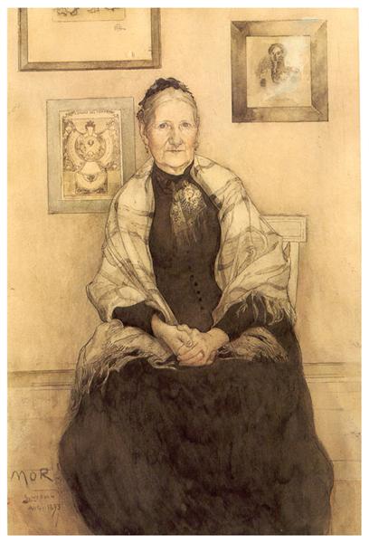 Ma mère - 1893