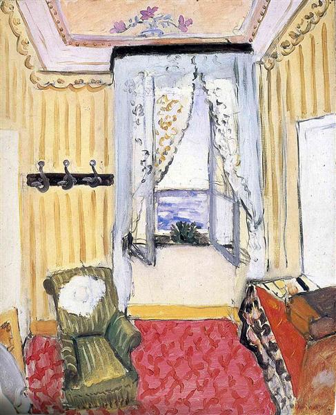 Mein Zimmer im Beau-Rivage 1918