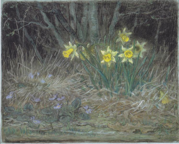 Narcisos Y Violetas - 1867