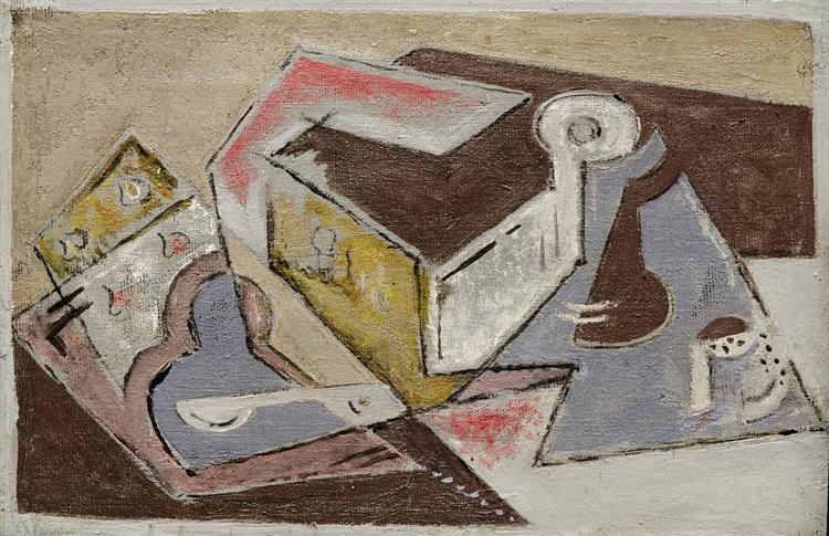 Still Life With scissors - 1917