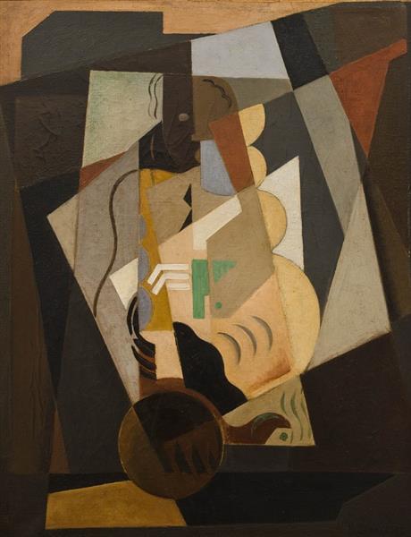 Still Life Woman with Mandolina - 1918