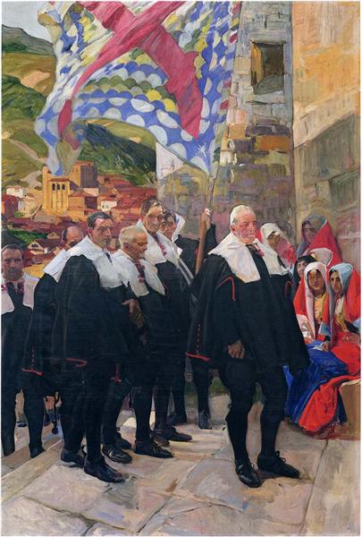 Navarra - Roncalin kaupunginvaltuusto - 1914