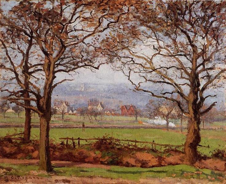 Perto de Sydenham Hill - Olhando para Lower Norwood - 1871