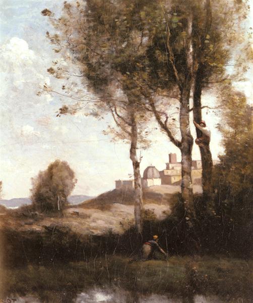 Nid aguiluchos à Toscana - 1865