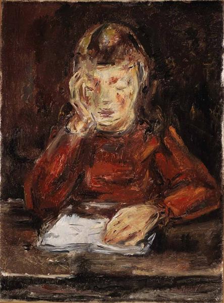 Niña Leyendo - 1928