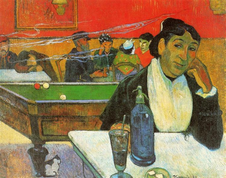 Night coffee in Arles (Madame Ginaux) - 1888