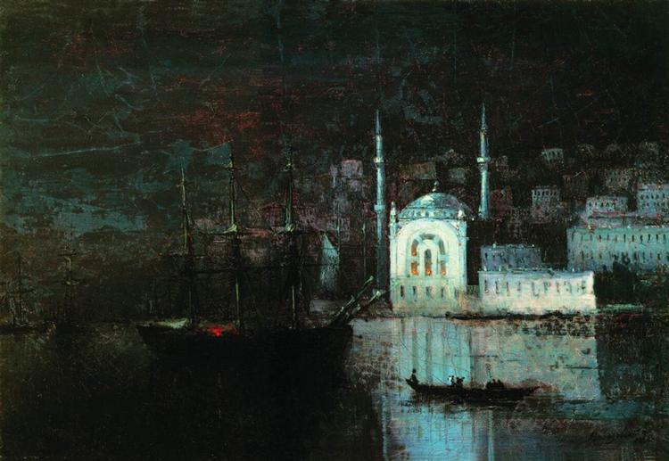 Konstantinopolis'te Gece - 1886