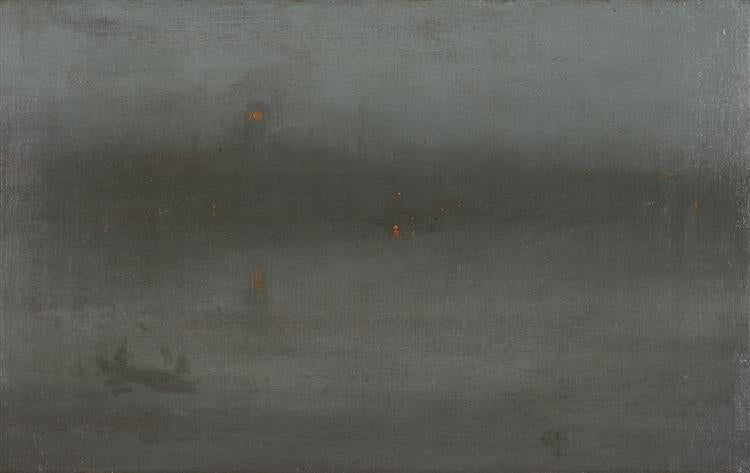 Nocturno - Azul Y Plata: Battersea Reach - 1878