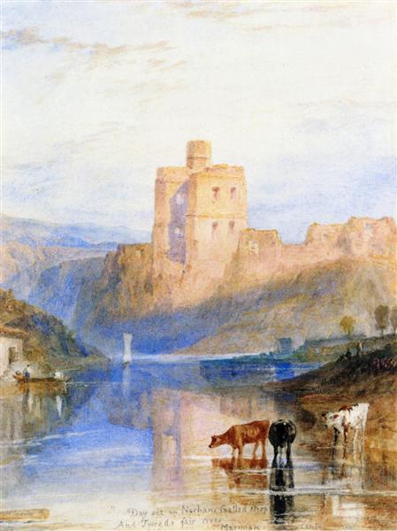 Norham Castle on the Tweed - 1822