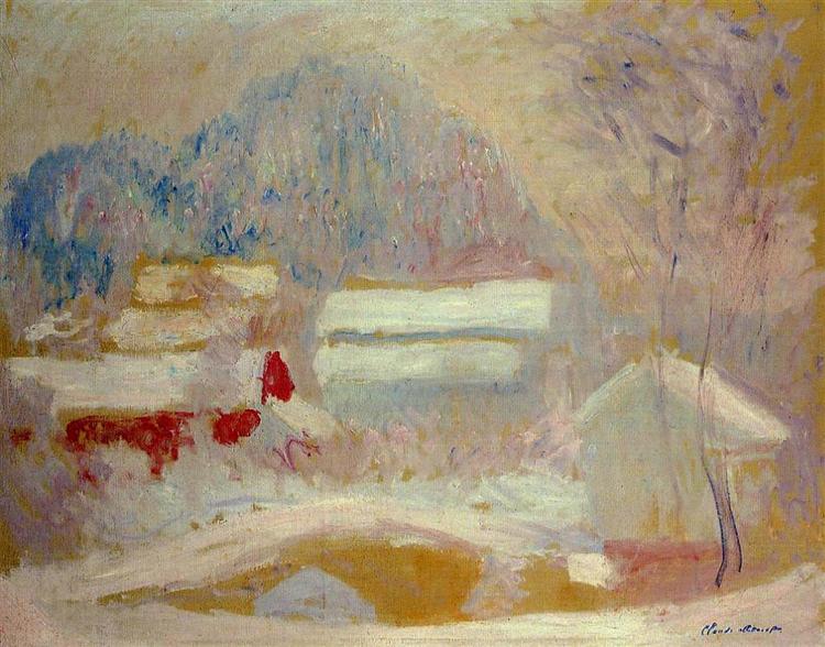 Paysage norvégien - Sandviken - 1895