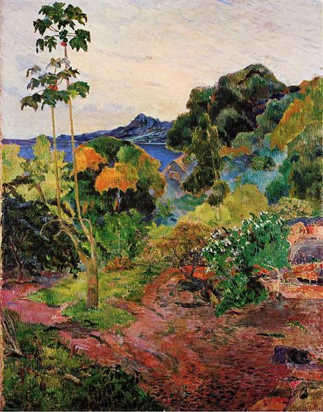 Landscape of Martinique - 1887