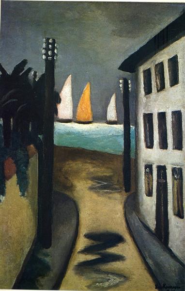 Pequeño Paisaje - Viareggio - 1925