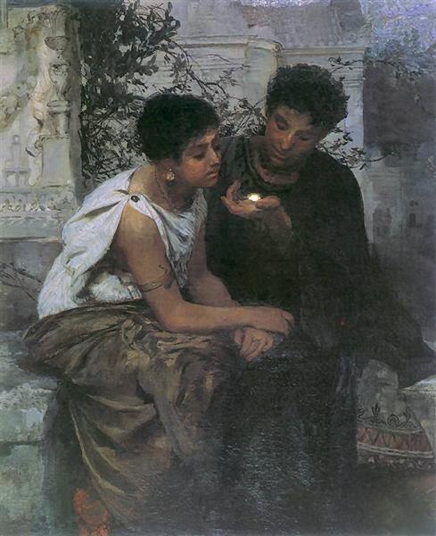 Nuit à Pompeya - 1884