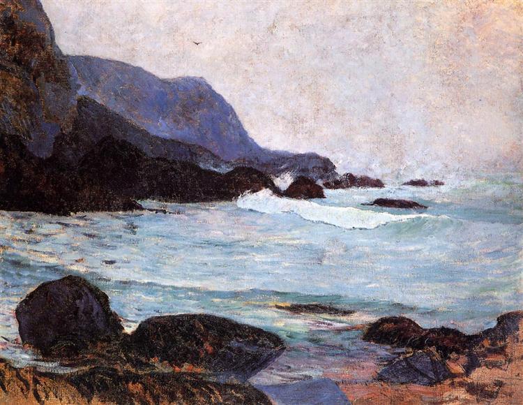 The Coast of Bellangenay - 1890