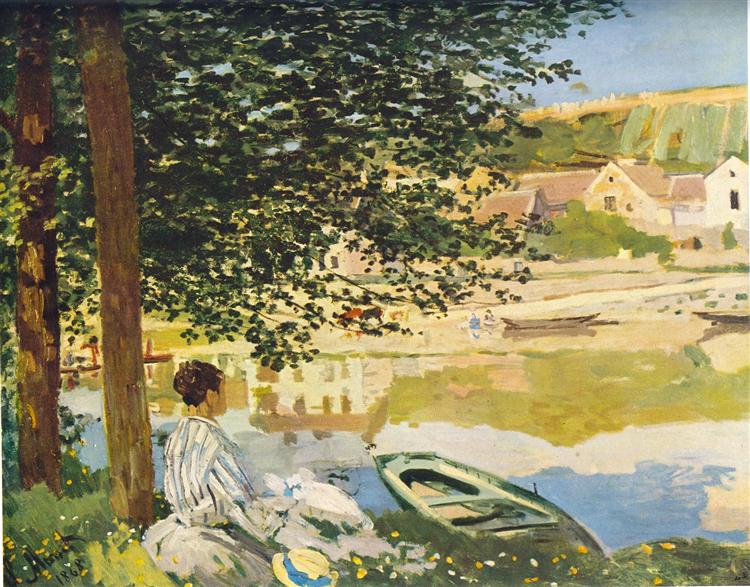 On the Banks of the Seine - Bennecourt - 1868