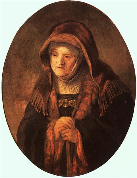 Retrato De La Madre Del Artista - 1639