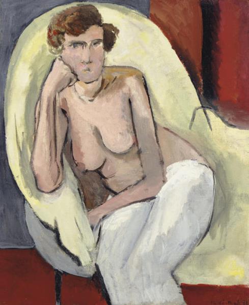 Nude Leaning 1919 