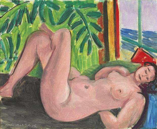 Nude z nogami skrzyżowanymi w 1936 roku