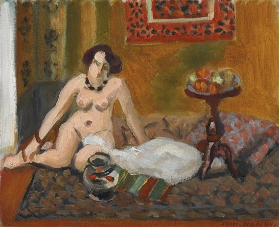 Nudo con pesce rosso 1922