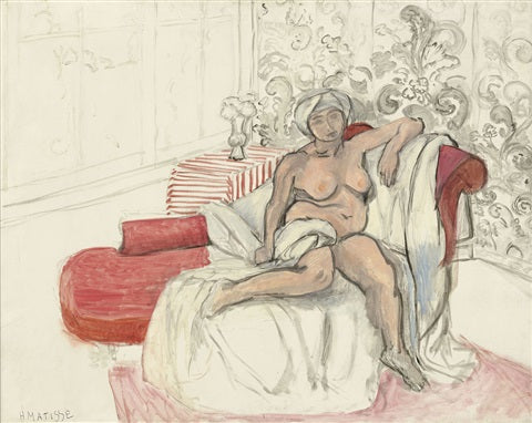 Nude on the Long Chair 1920 